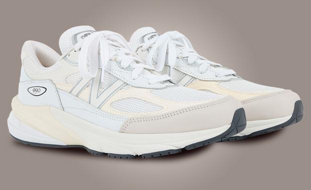 New Balance 990v6 Made in USA White Sea Salt